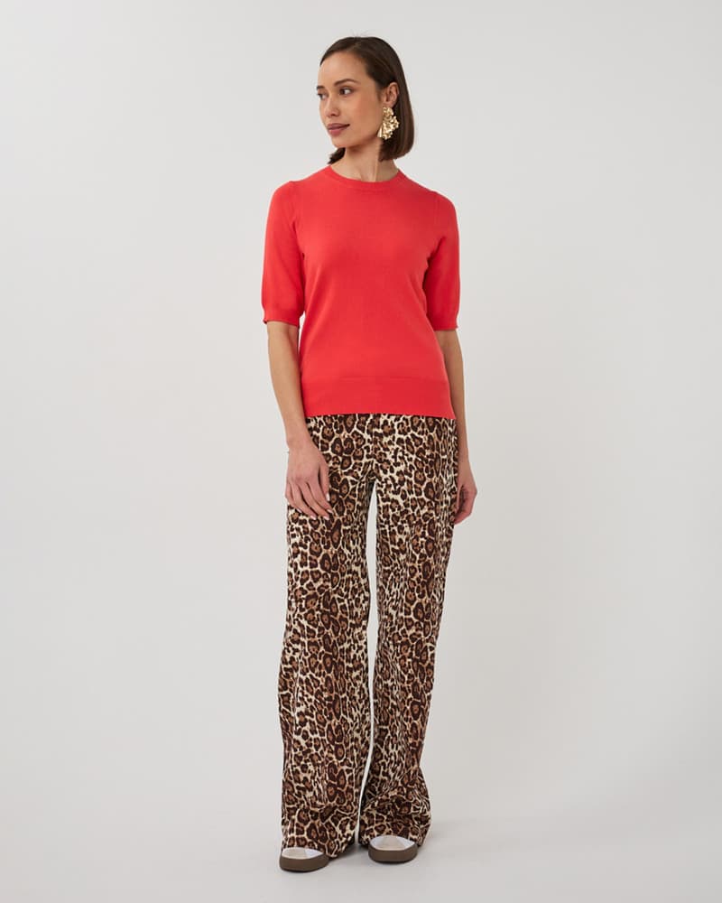 Trousers jeans scarlet leopard Bruin 1 Trousers jeans scarlet leopard Bruin 1