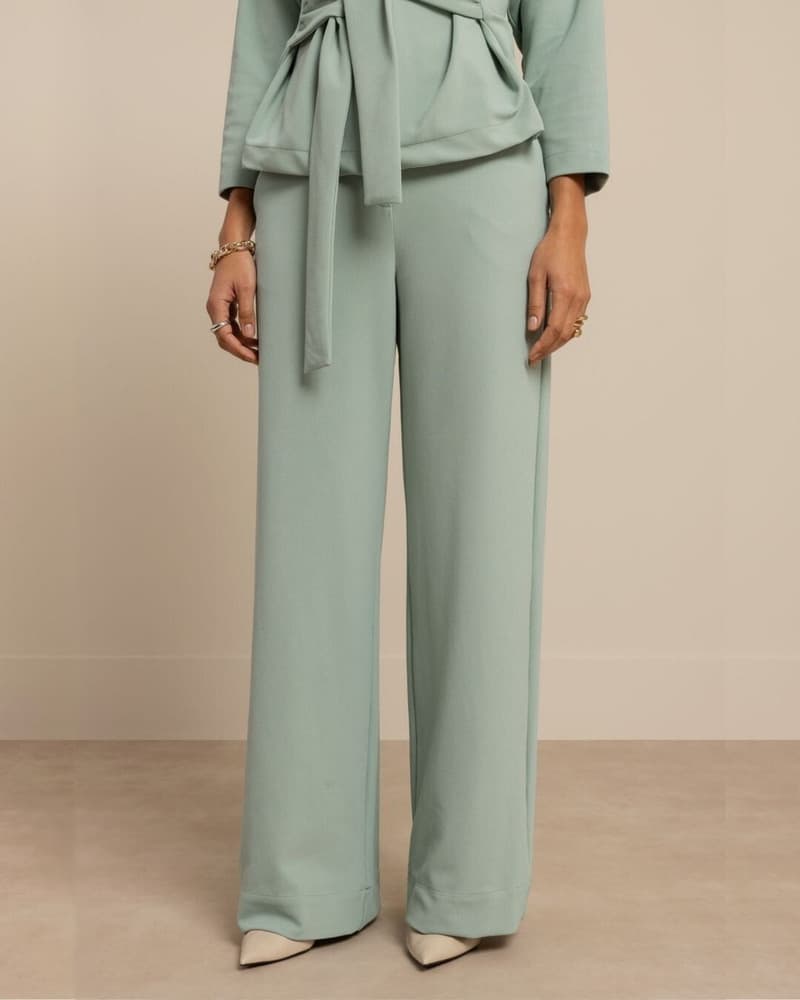 Luz twill trousers Groen Luz twill trousers Groen