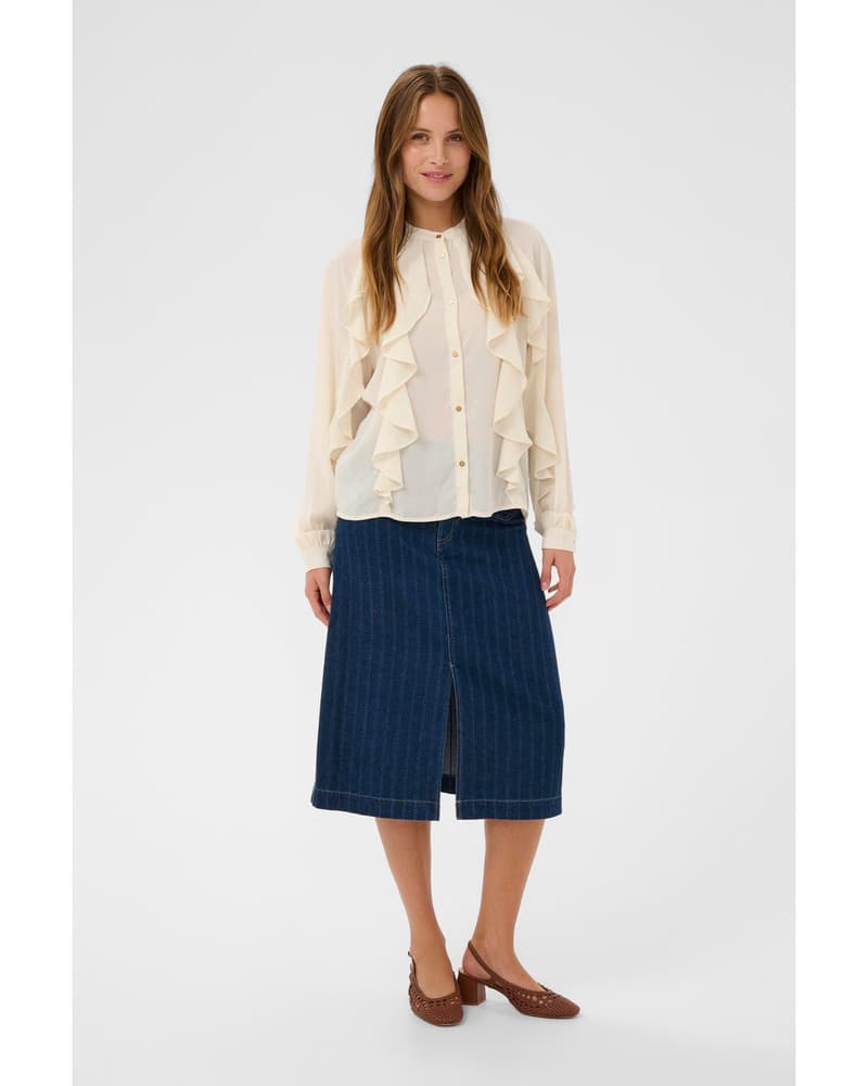 OciliaSZ Shirt Beige OciliaSZ Shirt Beige