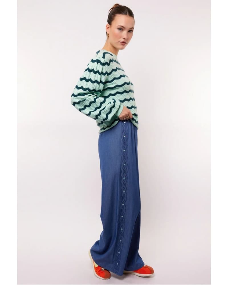 Nyrah pants Blauw Nyrah pants Blauw