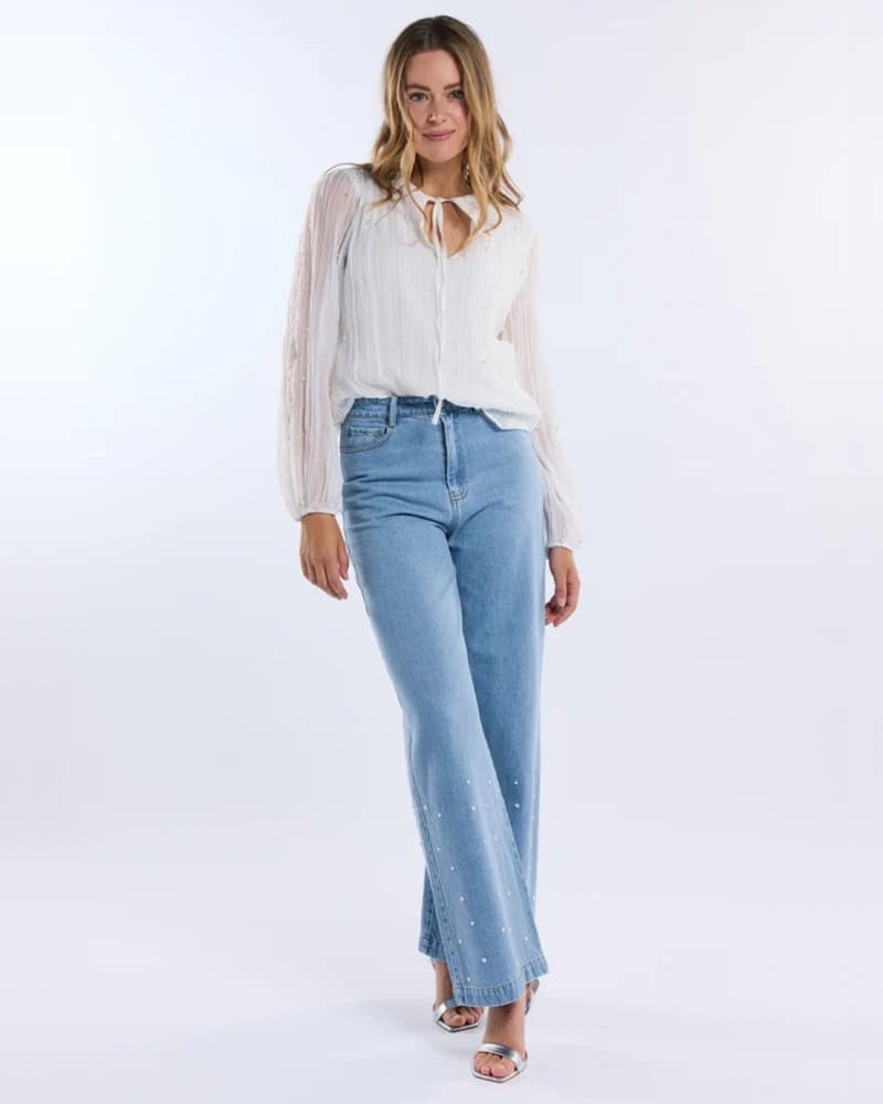 Jeans Melody Pearl Licht Blauw Jeans Melody Pearl Licht Blauw