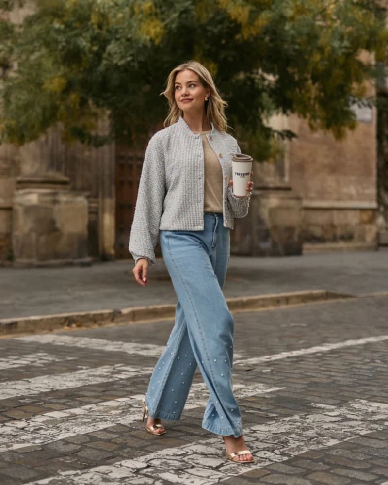 Jacket Lola Pearl Off White Jacket Lola Pearl Off White