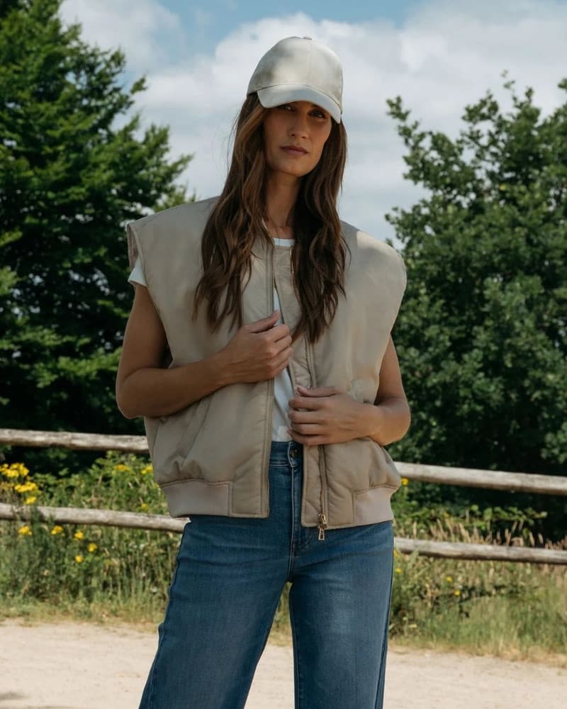 SARAHS - Bodywarmer Zand SARAHS - Bodywarmer Zand