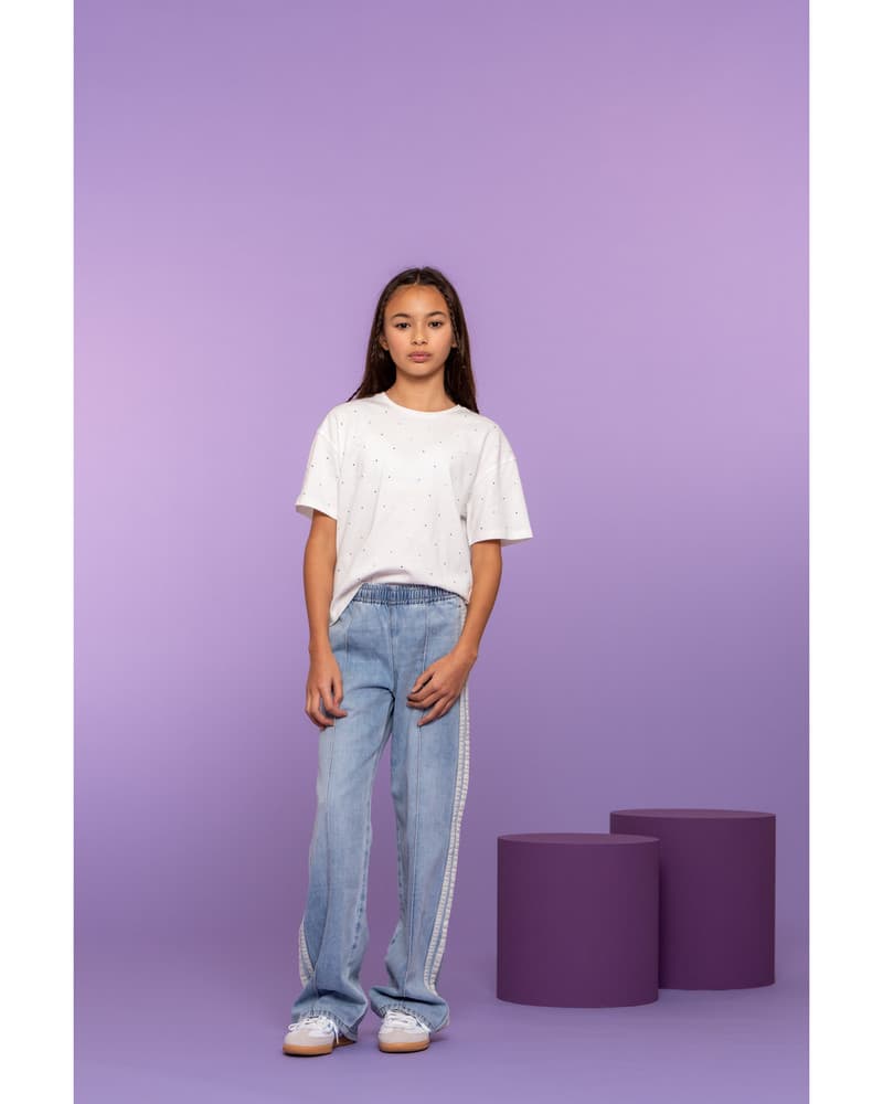 T-shirt rhinestones Off White T-shirt rhinestones Off White