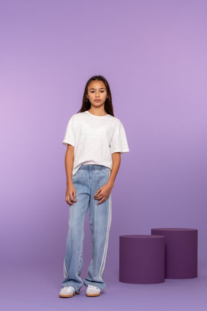 T-shirt rhinestones Off White T-shirt rhinestones Off White