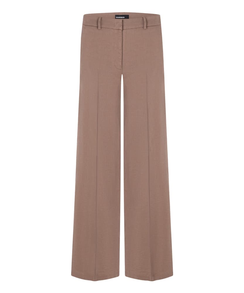 Mira Wide Leg Pantalon Bruin 1 Mira Wide Leg Pantalon Bruin 1