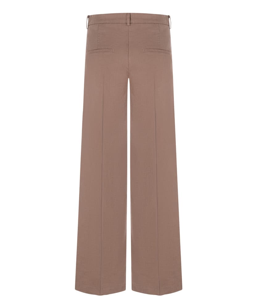 Mira Wide Leg Pantalon Bruin 1 Mira Wide Leg Pantalon Bruin 1