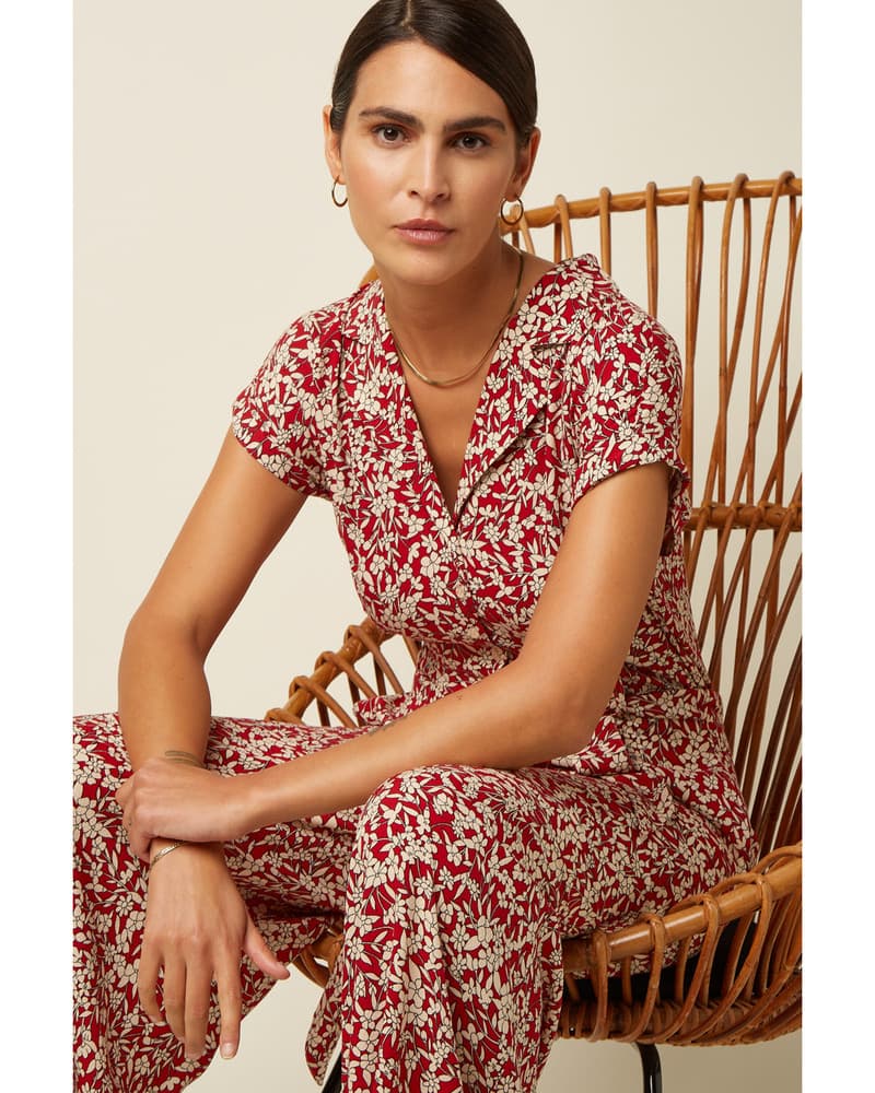 Daisy Jumpsuit Paradis Rood Daisy Jumpsuit Paradis Rood