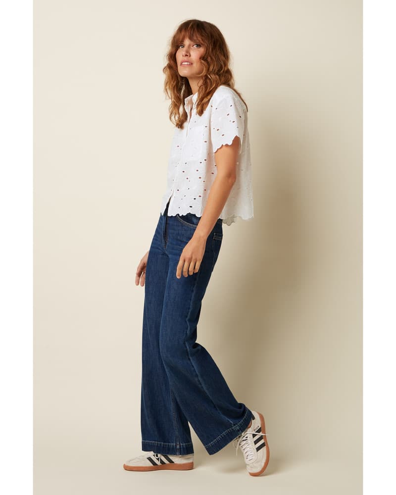 Evelina Blouse Brava Broderie Wit 1 Evelina Blouse Brava Broderie Wit 1