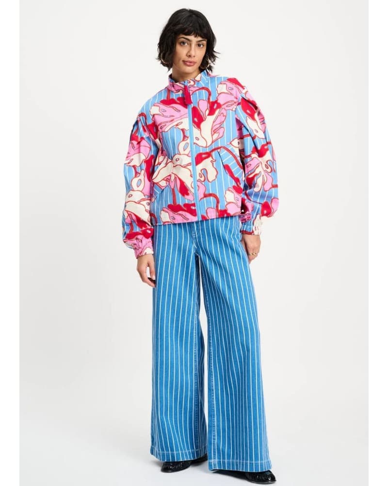 JACKET - Urban Flora Stripe Multi JACKET - Urban Flora Stripe Multi