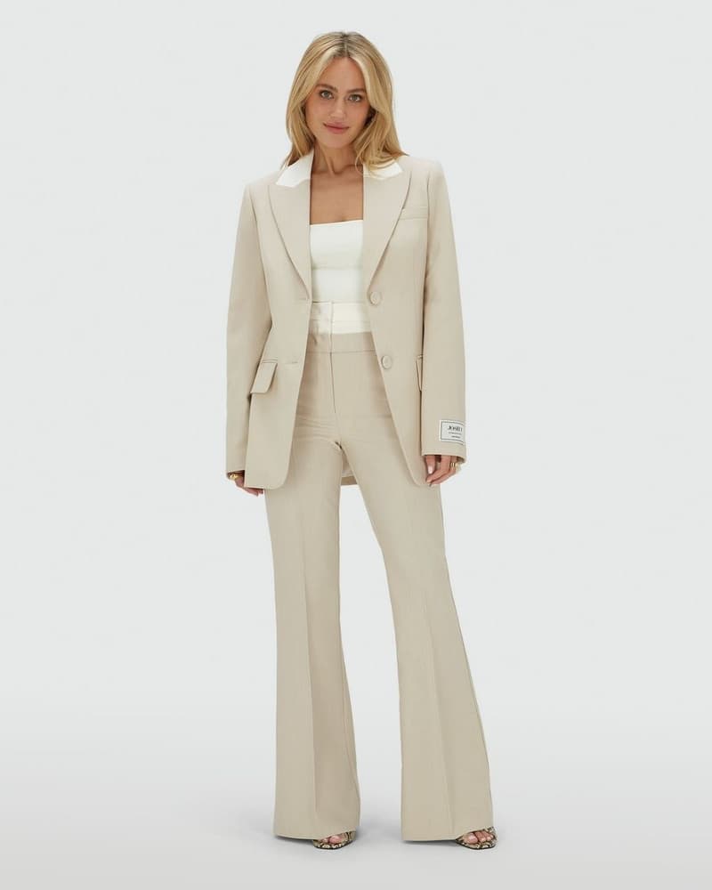 NILA fitted blazer Ecru NILA fitted blazer Ecru