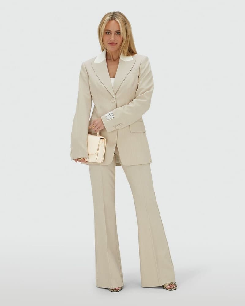 NILA fitted blazer Ecru NILA fitted blazer Ecru