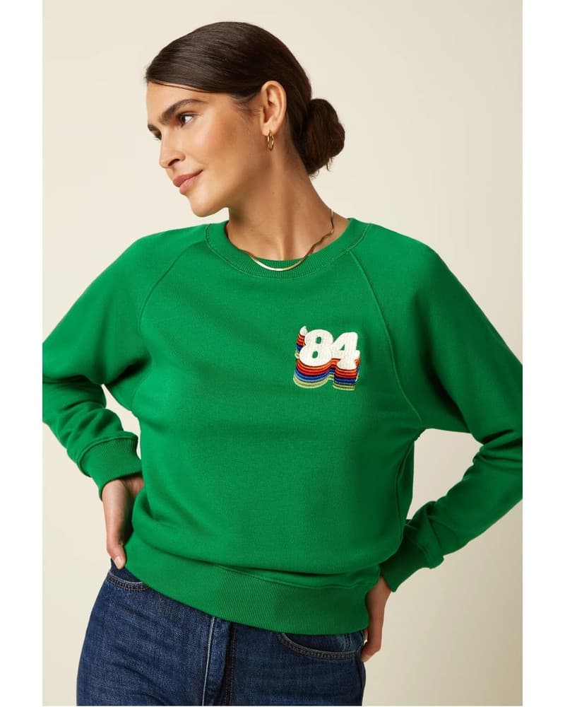 Febe Sweater Peachy 84 Groen Febe Sweater Peachy 84 Groen