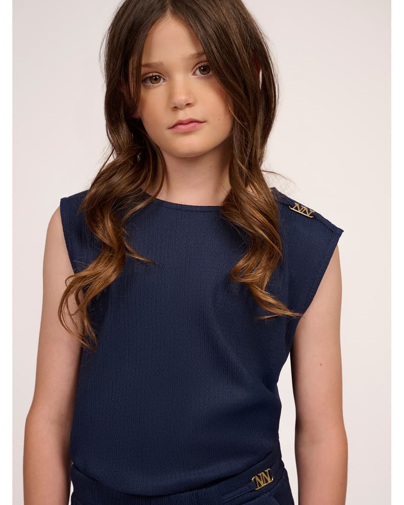 Milly Top Blauw Milly Top Blauw