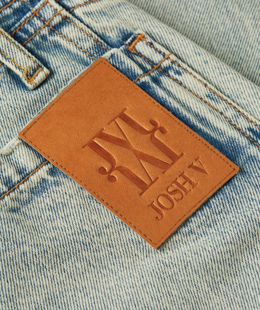 LOUELLA mid rise wide leg jeans Licht Blauw LOUELLA mid rise wide leg jeans Licht Blauw