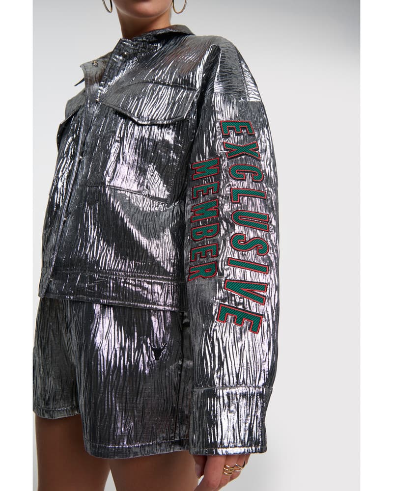 ladies woven silver crinkle shorts Zilver ladies woven silver crinkle shorts Zilver