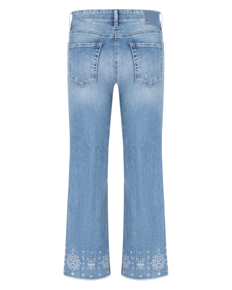 Francesca Lochstickerei Blauw Francesca Lochstickerei Blauw