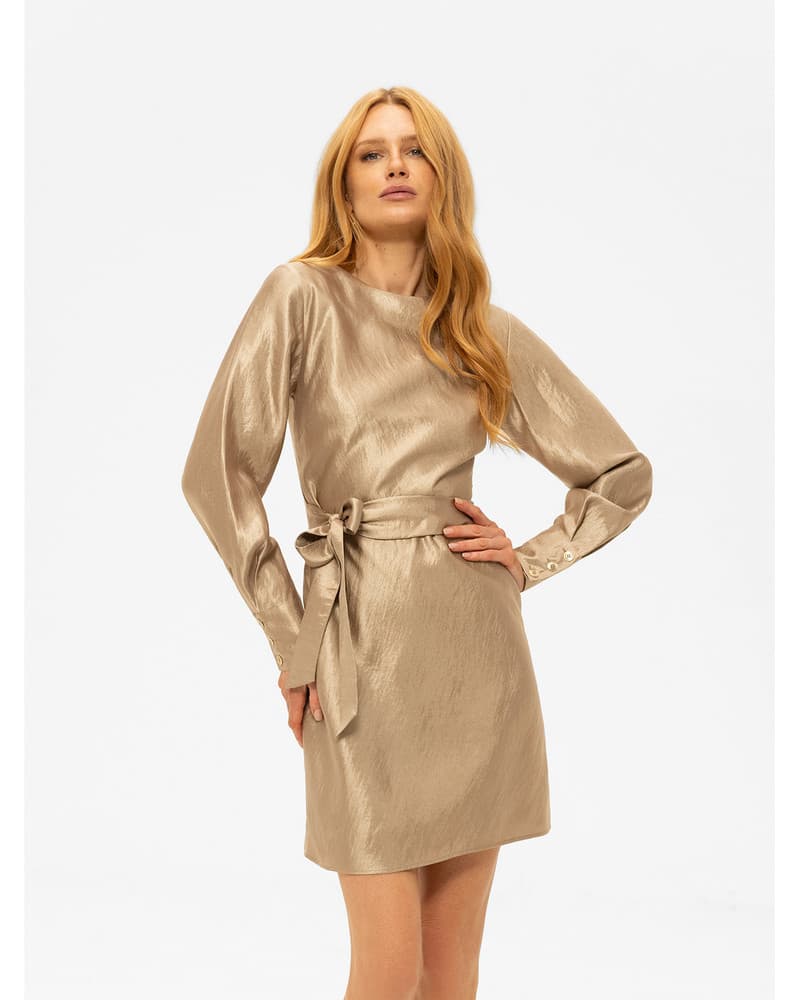 Porlamar Dress Beige Porlamar Dress Beige