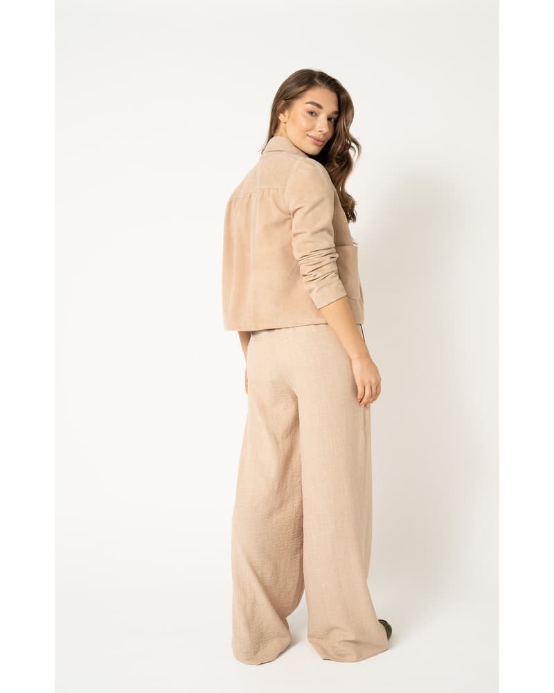 JILDAU TROUSER 26 Ecru JILDAU TROUSER 26 Ecru