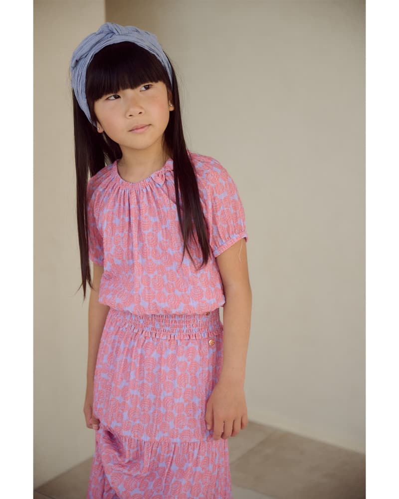 Tomas Shells AOP Blouse Paars Tomas Shells AOP Blouse Paars