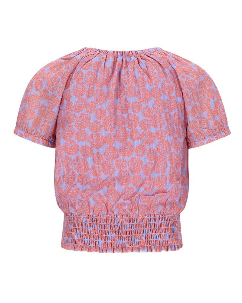 Tomas Shells AOP Blouse Paars Tomas Shells AOP Blouse Paars
