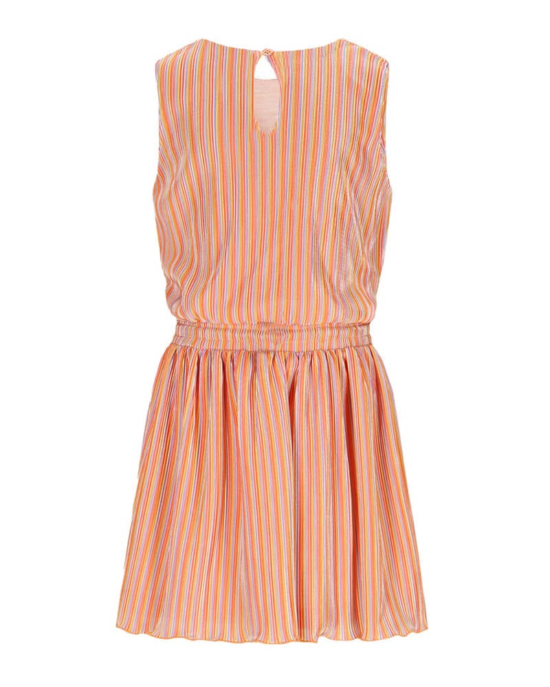 Miral Striped Plisse Sleeveless dress Multi Miral Striped Plisse Sleeveless dress Multi