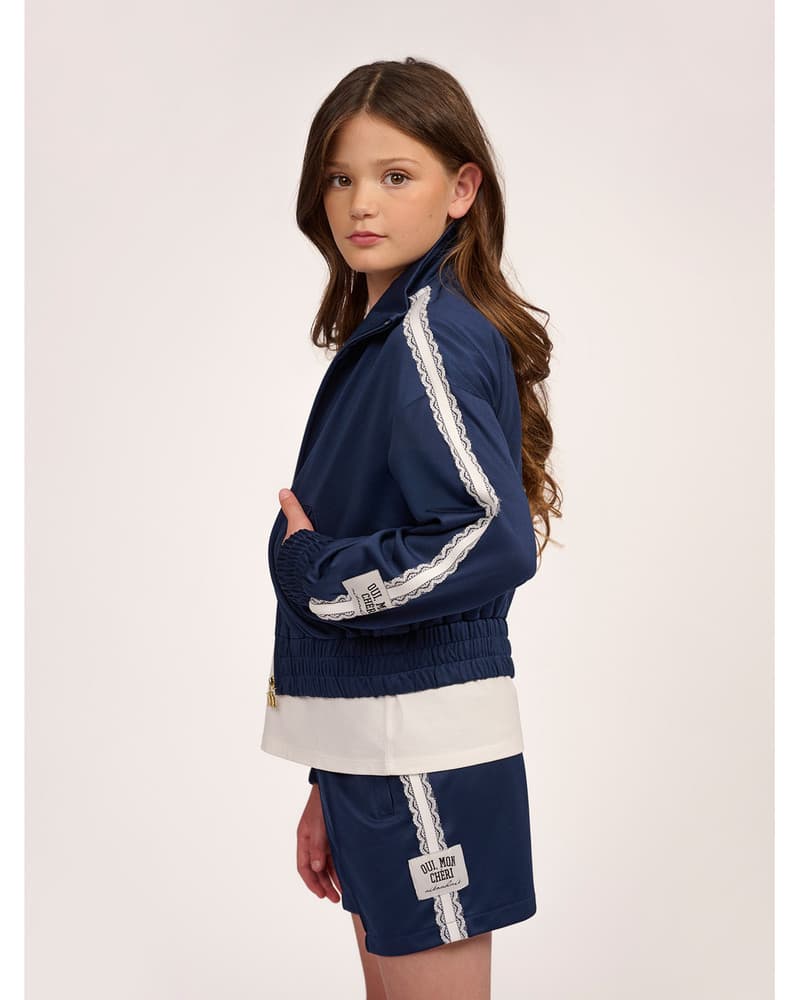 Soof Track Jacket Blauw Soof Track Jacket Blauw