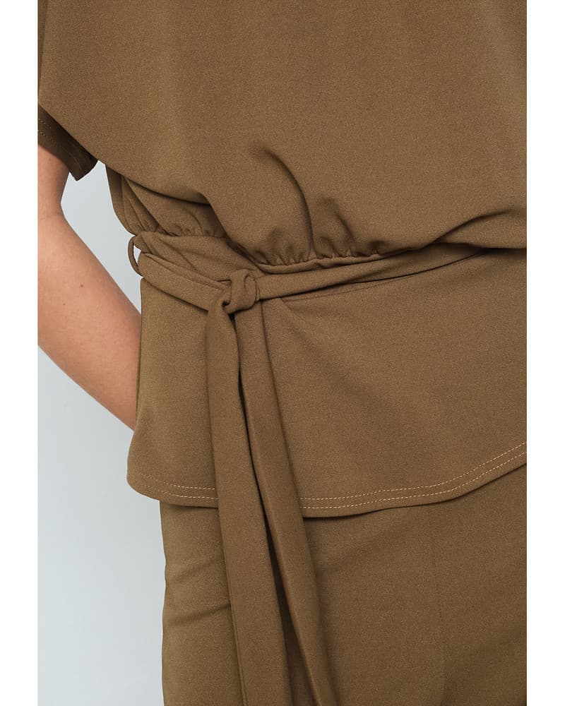 GIRL-TOP6 Highneck Bruin 1 GIRL-TOP6 Highneck Bruin 1