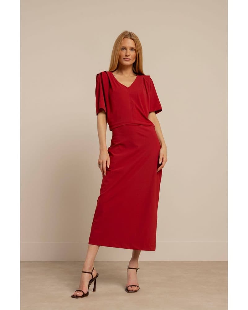 Ivey dress Rood Ivey dress Rood