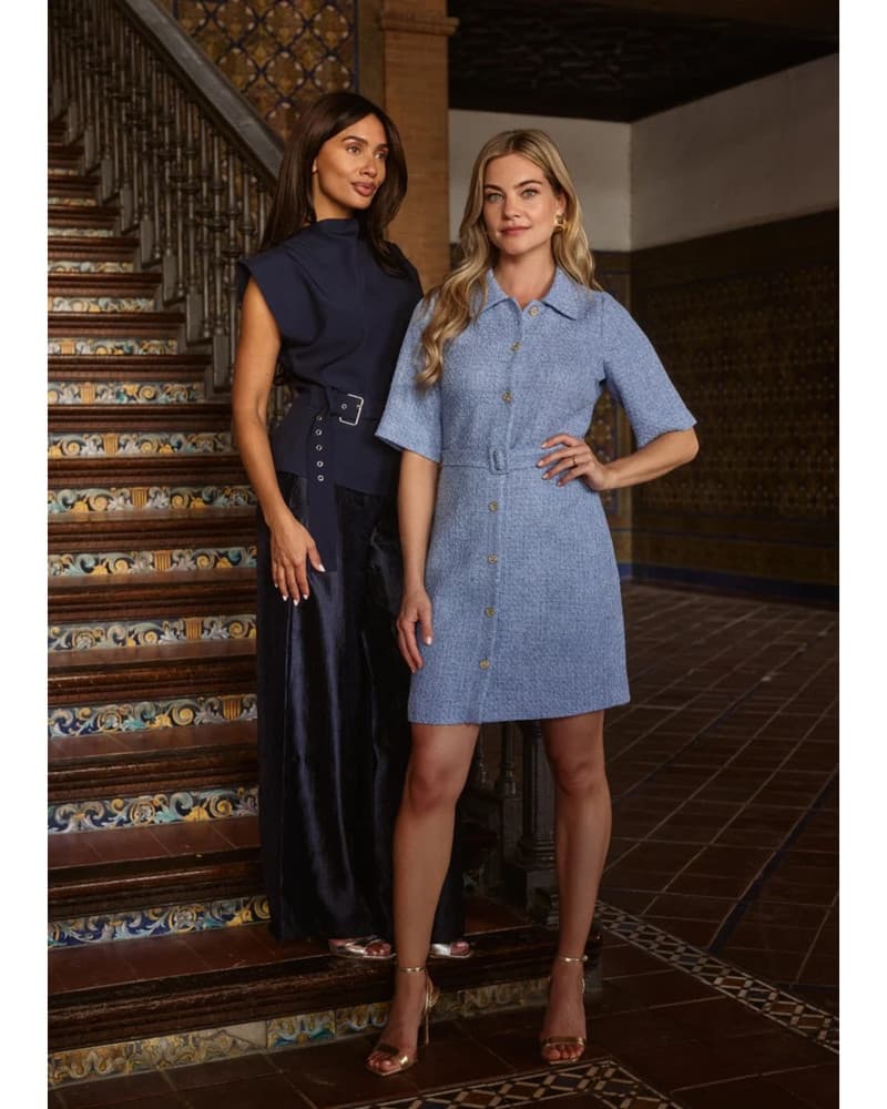 Trousers Panthea Blauw Trousers Panthea Blauw