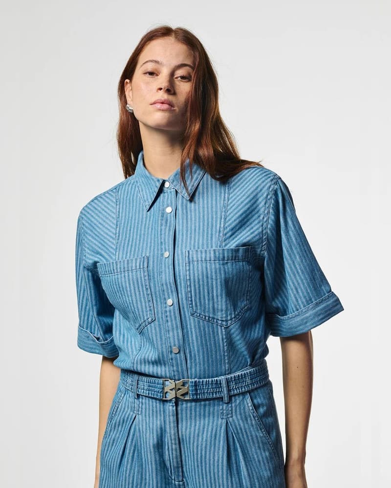 SERENE STRIPE CO 568 Blauw SERENE STRIPE CO 568 Blauw