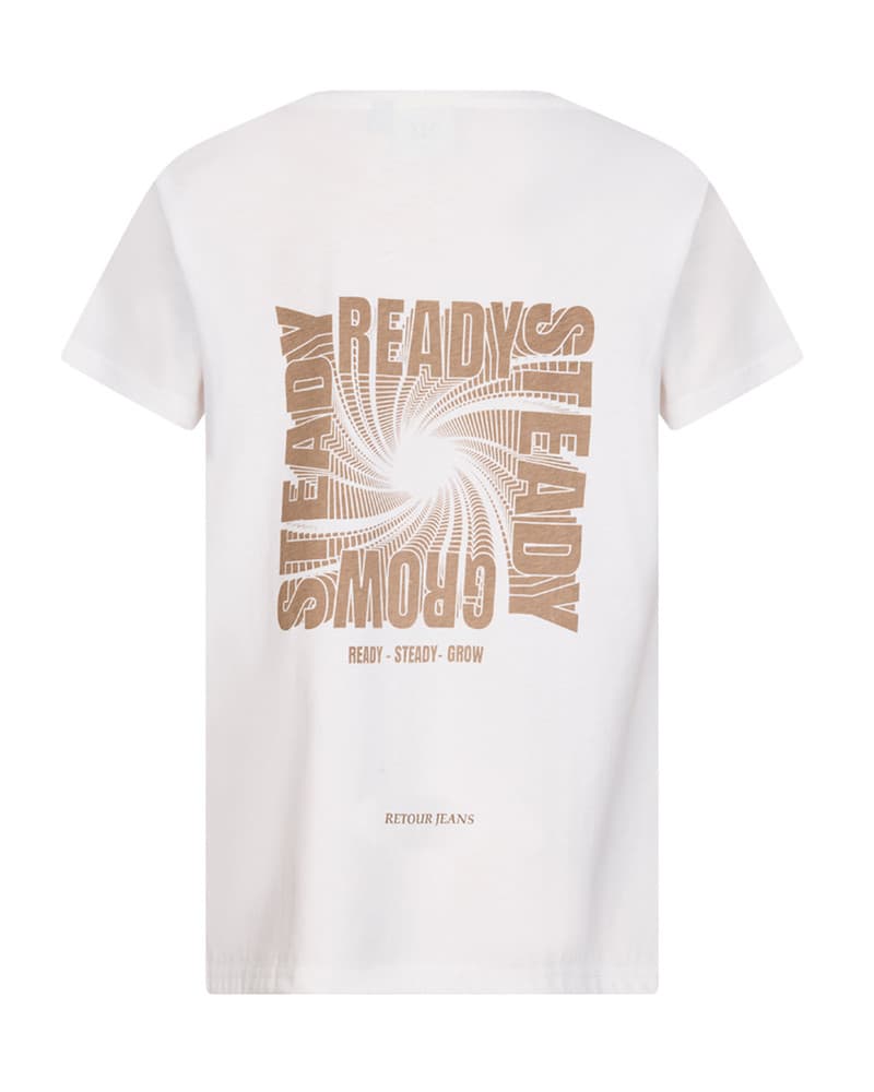 Kyle Tee Backprint Off White Kyle Tee Backprint Off White