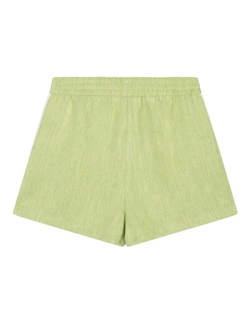 ladies woven relaxed stripe shorts DOLLY Groen ladies woven relaxed stripe shorts DOLLY Groen