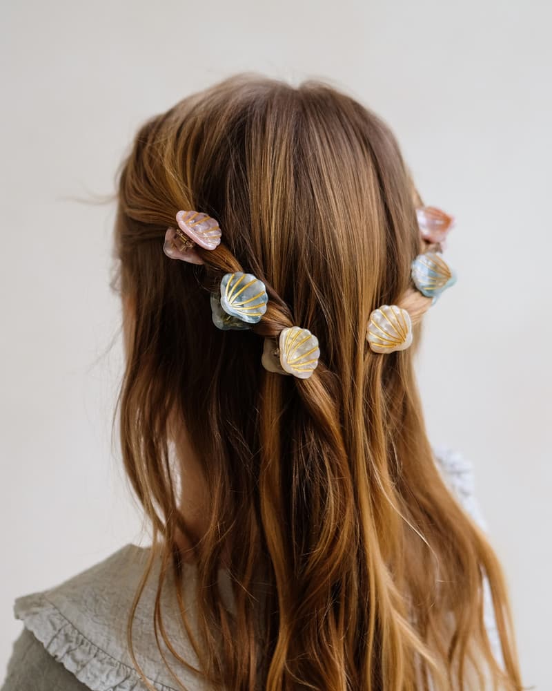 Mini Shell Claw Clips Multi Mini Shell Claw Clips Multi