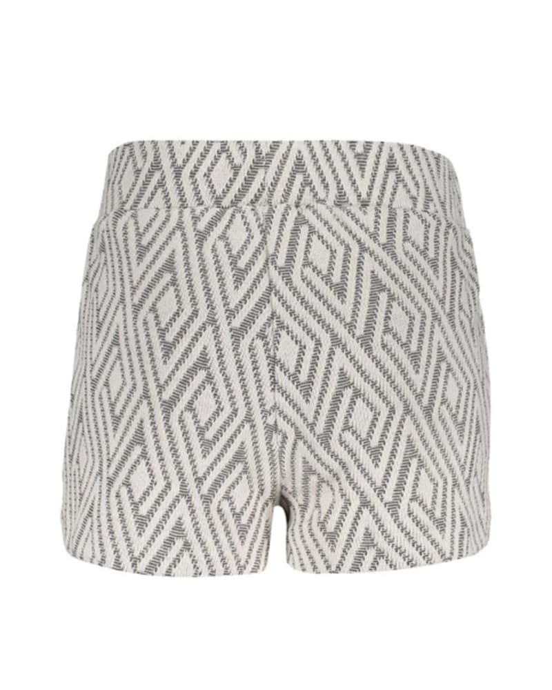 Short jacquard black/white Zwart 1 Short jacquard black/white Zwart 1