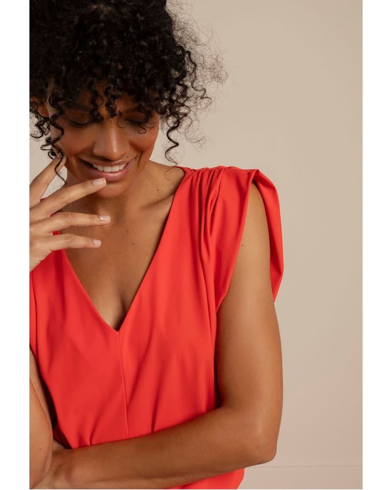 Laure jumpsuit Rood Laure jumpsuit Rood