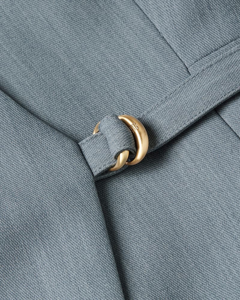 HENLEY overslagjurk Licht Blauw HENLEY overslagjurk Licht Blauw