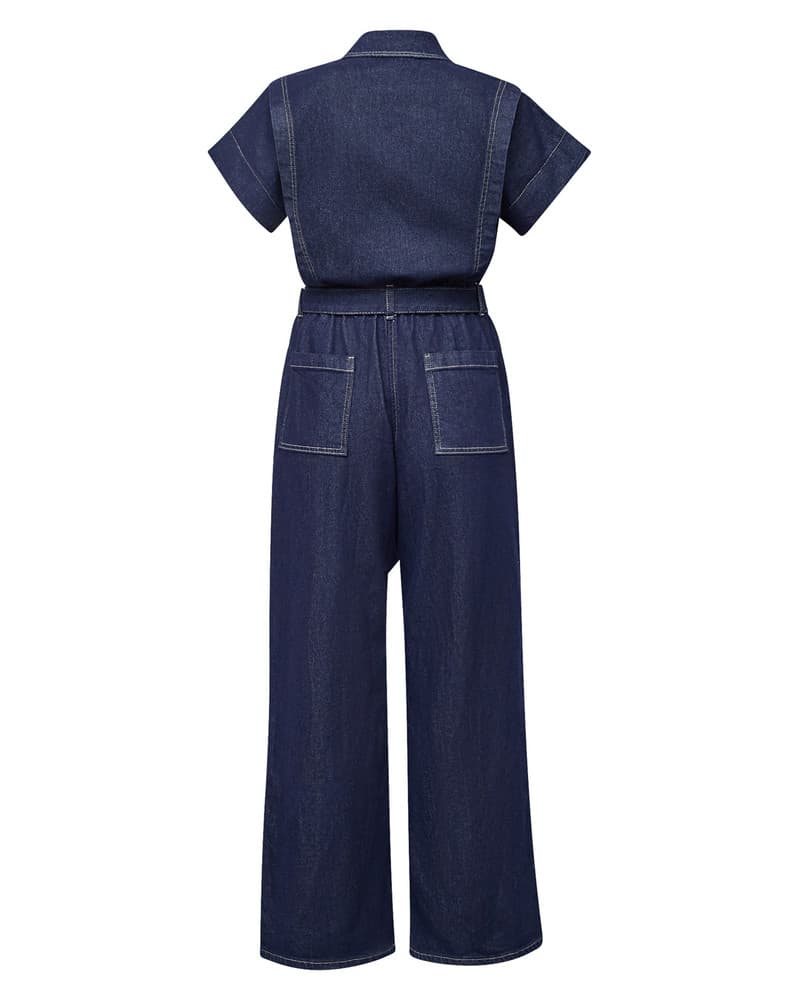 FEBA-JU1 Jumpsuit Blauw FEBA-JU1 Jumpsuit Blauw