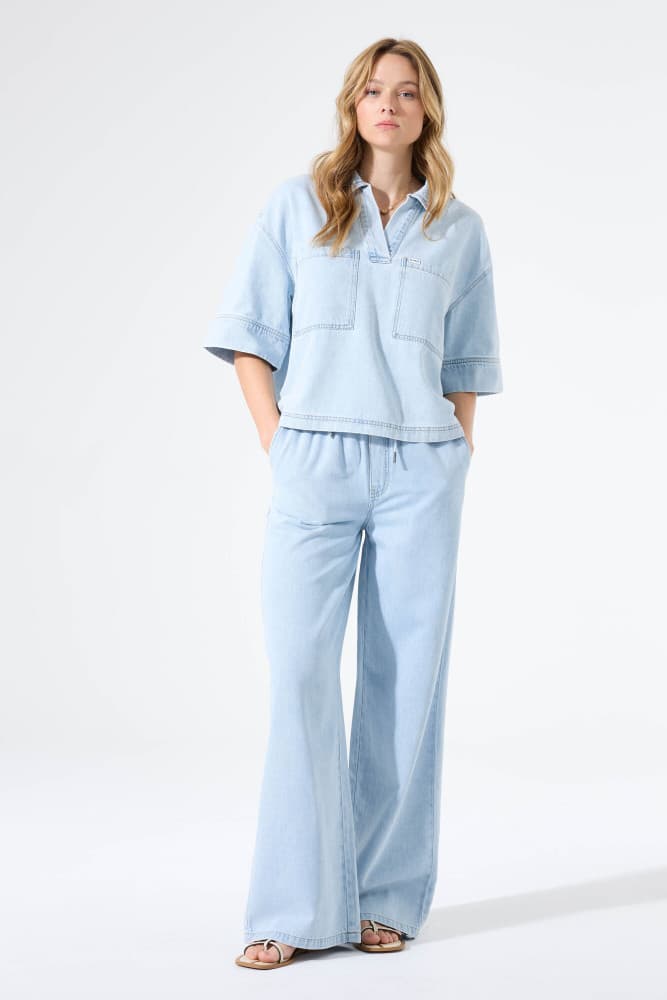 P260317 Ladies Pants Licht Blauw P260317 Ladies Pants Licht Blauw