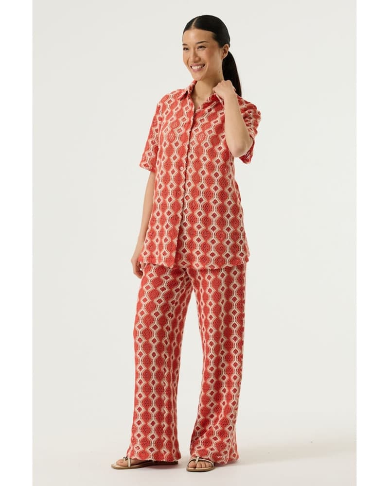 P260316 Ladies Pants Rood P260316 Ladies Pants Rood