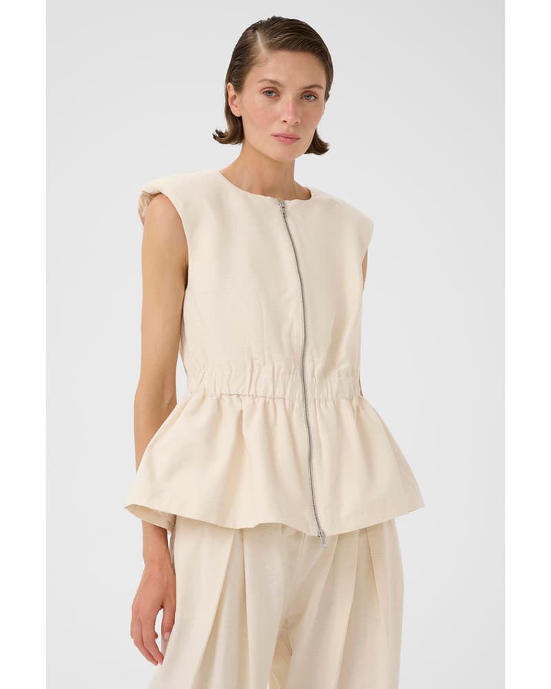 KBEmery Waistcoat Beige KBEmery Waistcoat Beige