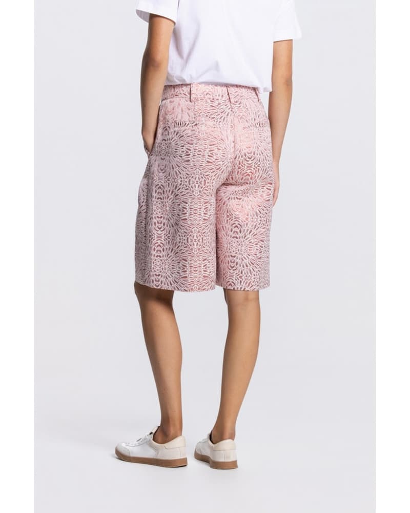 RIEMKE SHORT MJ 441 metallic jaquard Roze RIEMKE SHORT MJ 441 metallic jaquard Roze