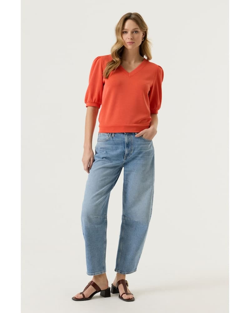 P260265 Ladies Sweater Oranje P260265 Ladies Sweater Oranje