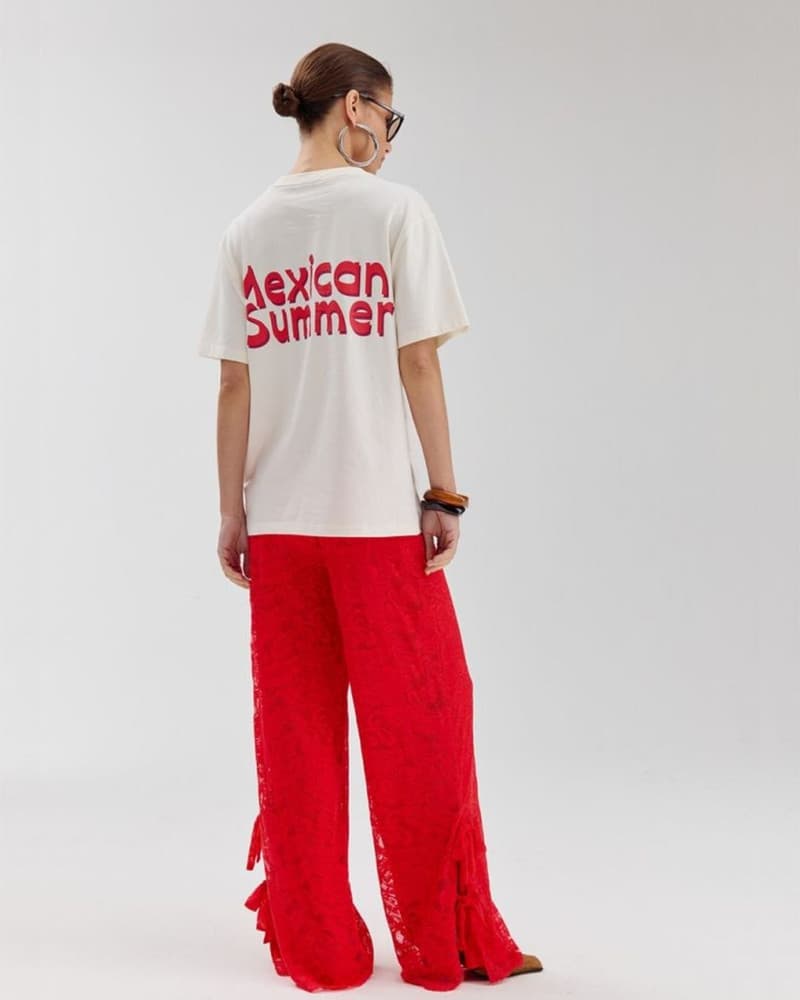 MEXICANBACK T-shirt Ecru MEXICANBACK T-shirt Ecru