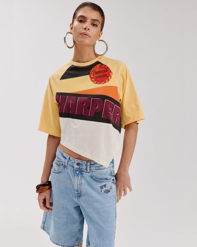 MEXICANSUMMER-SHIRT Geel MEXICANSUMMER-SHIRT Geel