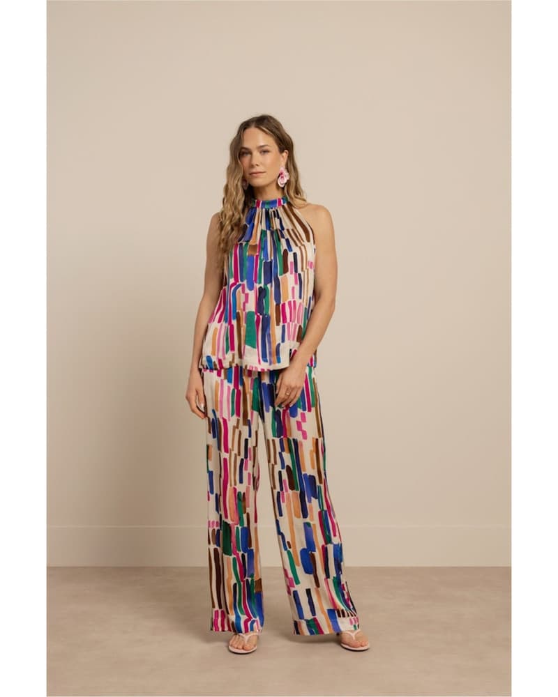 Inky spot trousers Multi Inky spot trousers Multi