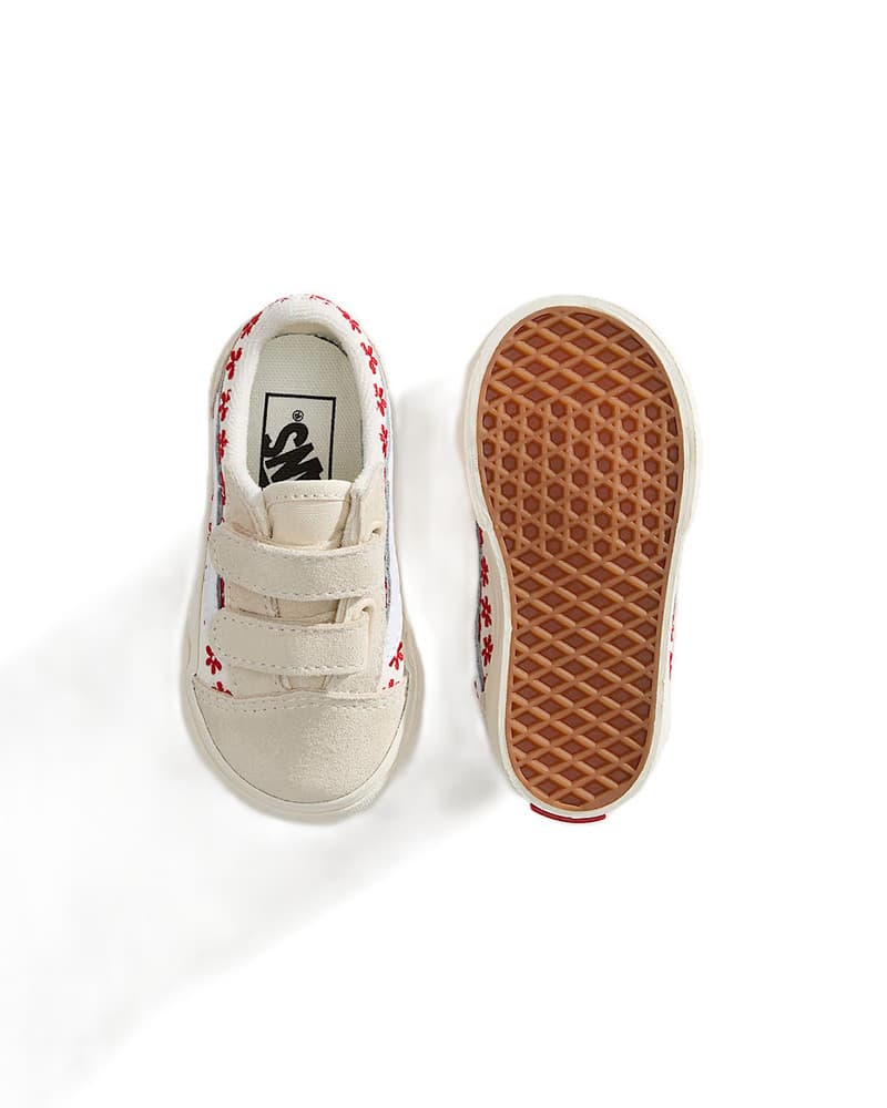 Old Skool V Chantilly Floral RACING RED Rood Old Skool V Chantilly Floral RACING RED Rood