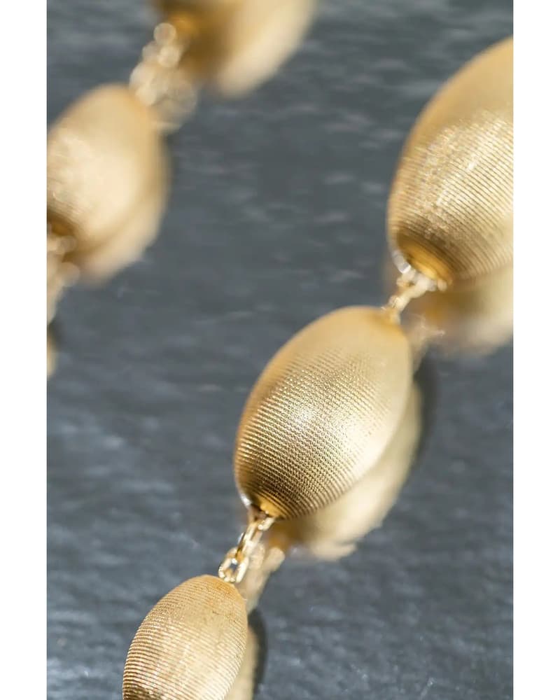 Earring Waterfall Of Stones Goud Earring Waterfall Of Stones Goud