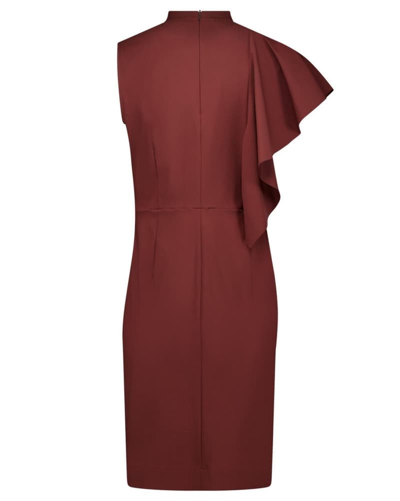 Faya dress Bruin 1 Faya dress Bruin 1