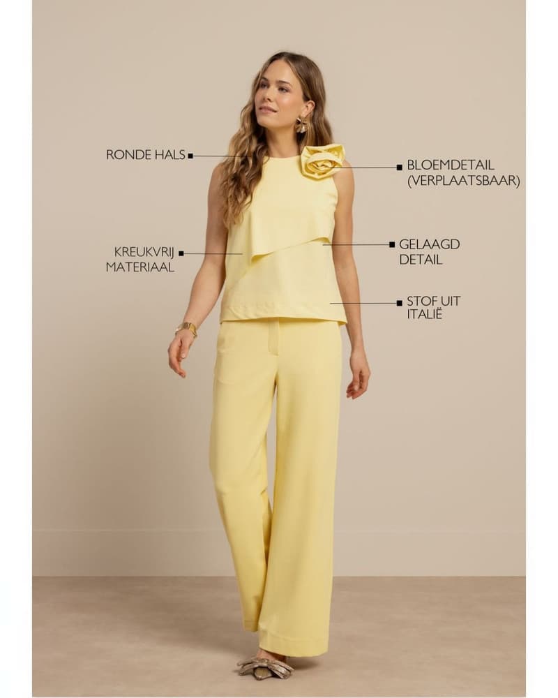 Monty top Geel Monty top Geel